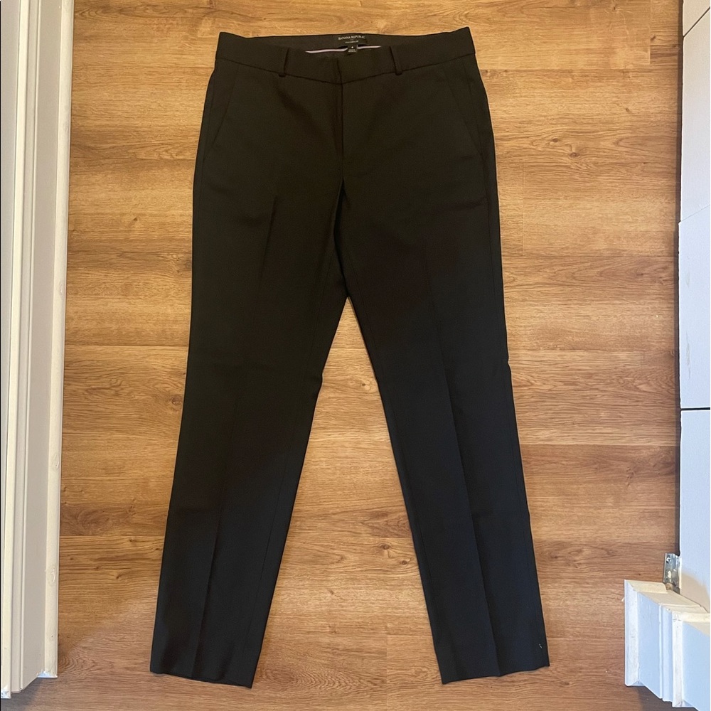 Black Banana Republic Ryan Curvy Fit dress pants